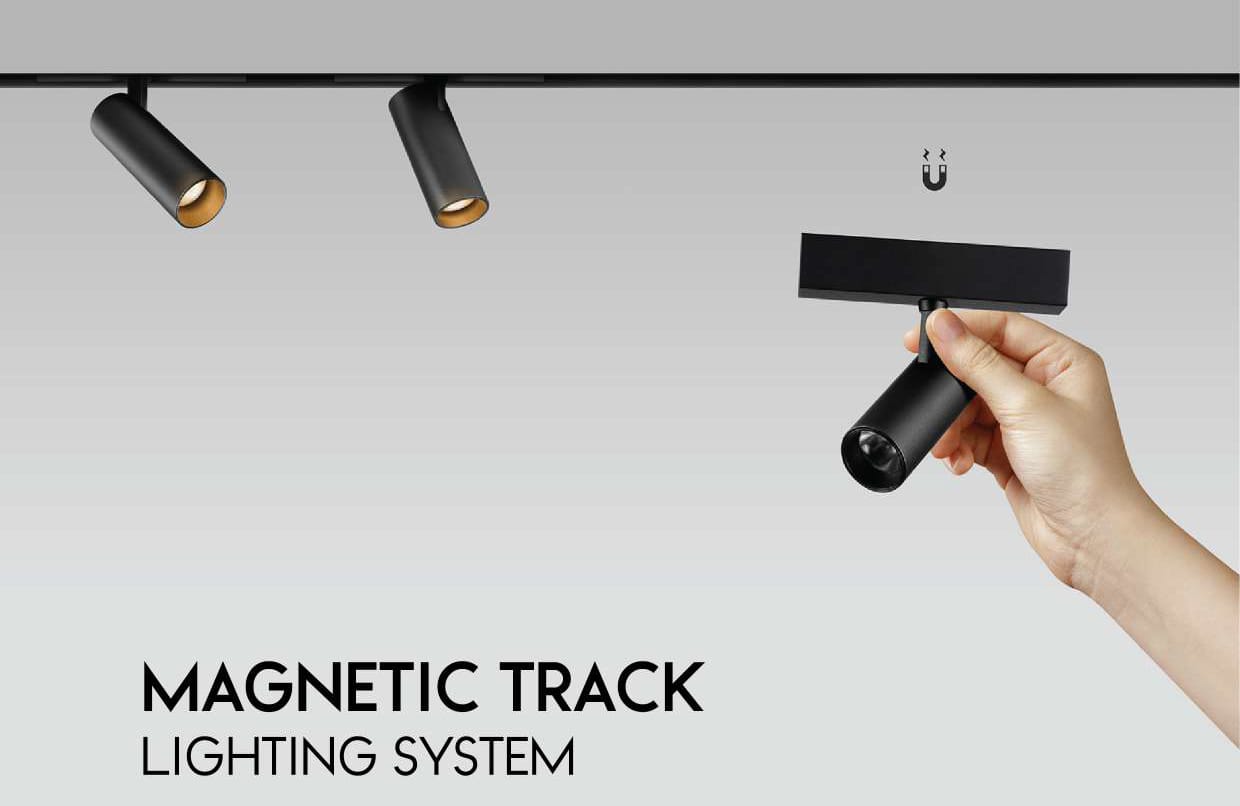 Magnetic Track light