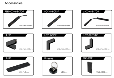 magnetic track system