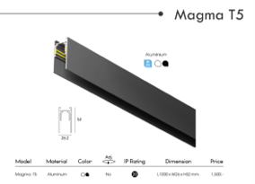 magnetic track system