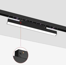 magnetic track system